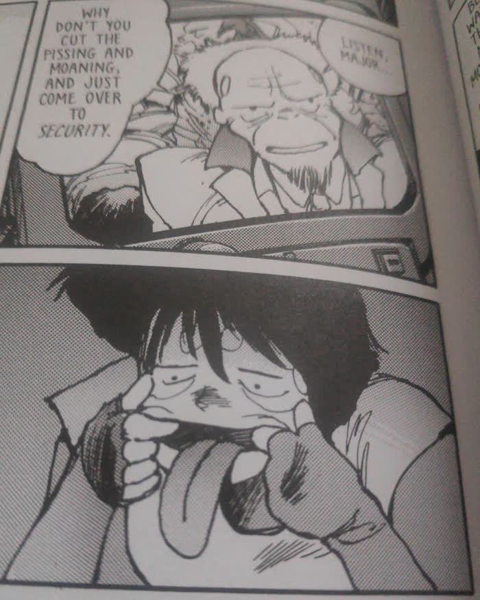 Major Kusanagi in Ghost in the Shell - Manga